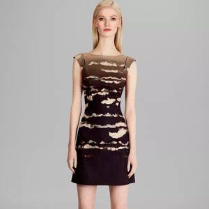 Karen Millen Tie Dye Print Sheath Dress
